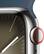 Alt View 12. Apple - Apple Watch Series 9 (GPS + Cellular) 41mm Silver Stainless Steel Case with Storm Blue Sport Band w/ Blood Oxygen - M/L - Silver.