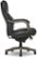 Alt View Zoom 18. La-Z-Boy - Delano Big & Tall Bonded Leather Executive Chair - Jet Black/Gray Wood.