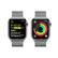 Alt View 17. Apple - Apple Watch Series 9 (GPS + Cellular) 41mm Silver Stainless Steel Case with Silver Milanese Loop with Blood Oxygen - Silver.