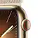 Alt View 12. Apple - Apple Watch Series 9 (GPS + Cellular) 41mm Gold Stainless Steel Case with Gold Milanese Loop with Blood Oxygen - Gold.