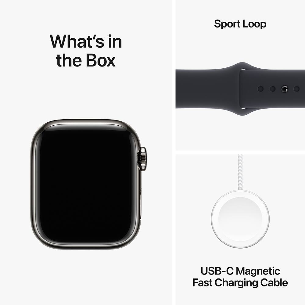 What's in the Box: Sport Loop, USB-C Magnetic Fast Charging Cable