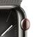 Alt View 12. Apple - Apple Watch Series 9 (GPS + Cellular) 41mm Graphite Stainless Steel Case with Graphite Milanese Loop with Blood Oxygen - Graphite.