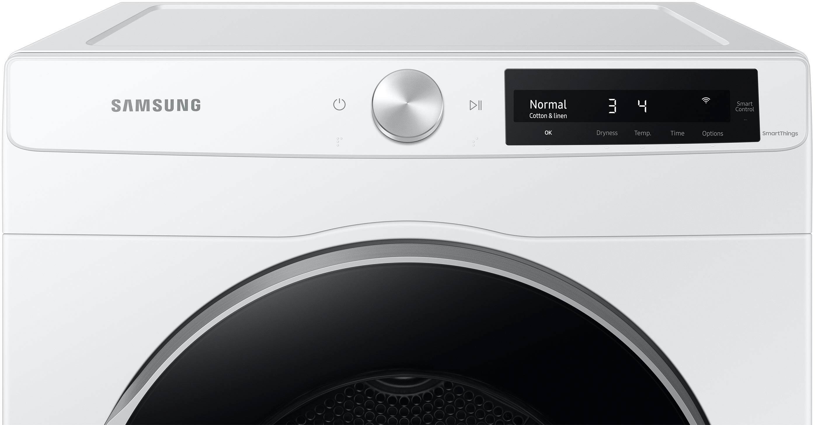 Samsung Open Box 4.0 cu. ft. Electric Dryer with AI Smart Dial and Wi