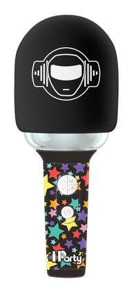 Lexibook - Bluetooth/Wireless Karaoke Microphone with Sound and Light Effects