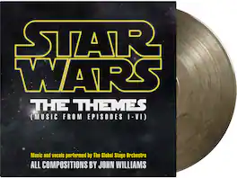 Global Stage Orchestra - Star Wars: The Themes - Crystal Clear & Black Vinyl - VINYL LP