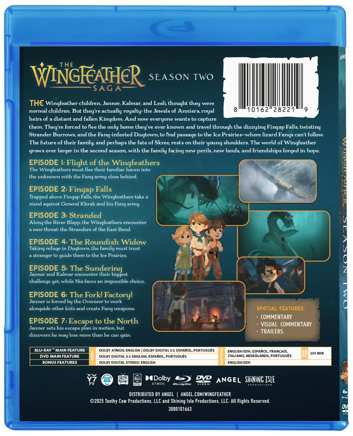Back. The Wingfeather Saga: Season 2   - BLU-RAY.