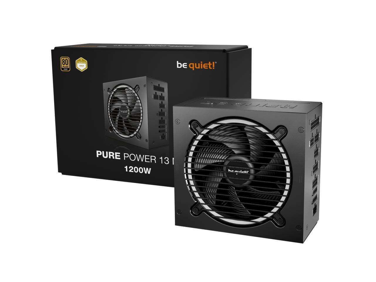 80 PLUS GOLD  
be quiet!  
PURE POWER 13 II  
1200W