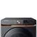Alt View 11. Samsung - Open Box 5.0 cu. ft. Extra Large Capacity Smart Front Load Washer with Super Speed Wash and Steam - Brushed Black.