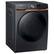 Alt View 12. Samsung - Open Box 5.0 cu. ft. Extra Large Capacity Smart Front Load Washer with Super Speed Wash and Steam - Brushed Black.