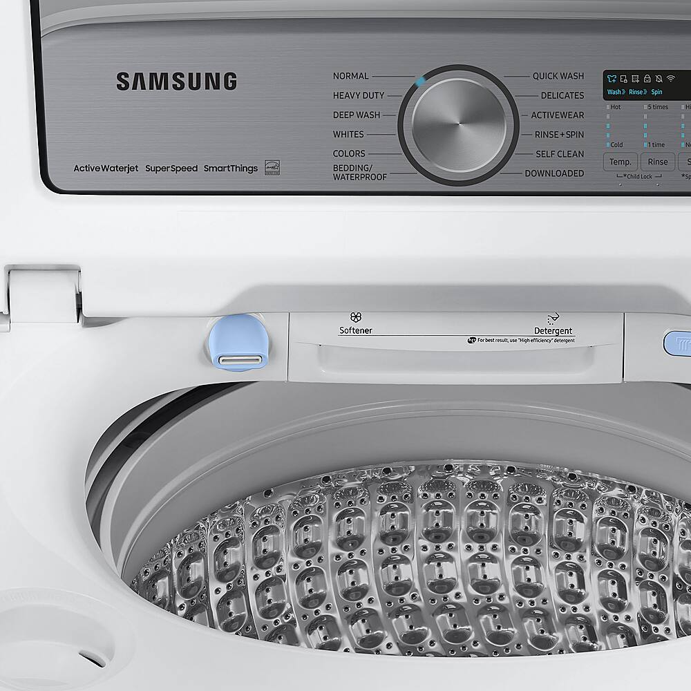 Best Buy Samsung Open Box 5.1 cu. ft. Smart Top Load Washer with