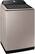 Alt View 11. Samsung - Open Box 5.2 cu. ft. Large Capacity Smart Top Load Washer with Super Speed Wash - Champagne.