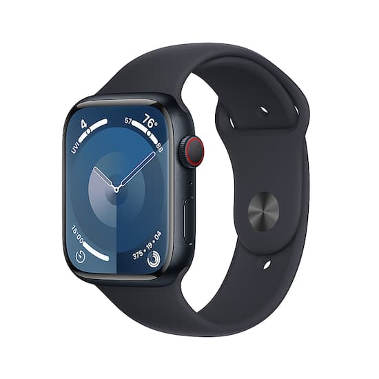 Apple Watch Series 9 - 45mm - GPS - Midnight Aluminum Case - Midnight Sport Band - S/M