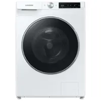 Samsung - Open Box 2.5 cu. ft. Compact Front Load Washer with AI Smart Dial and Super Speed Wash - White - Front_Zoom