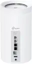 The text on the image reads: "C P tp-link WPS 2.5 Gbps 10 Gbps 10 Gbps Combo SFP+  USB 3.0 Power." This text is describing a device that has a combination of features, including a WPS button for easy setup, a USB 3.0 port for fast data transfer, and a power button for easy access to the device. The device is also capable of supporting 2.5 Gbps and 10 Gbps speeds, making it suitable for high-speed internet connections. The presence of a SFP+ port suggests that it can support fiber optic connections, further enhancing its capabilities.
