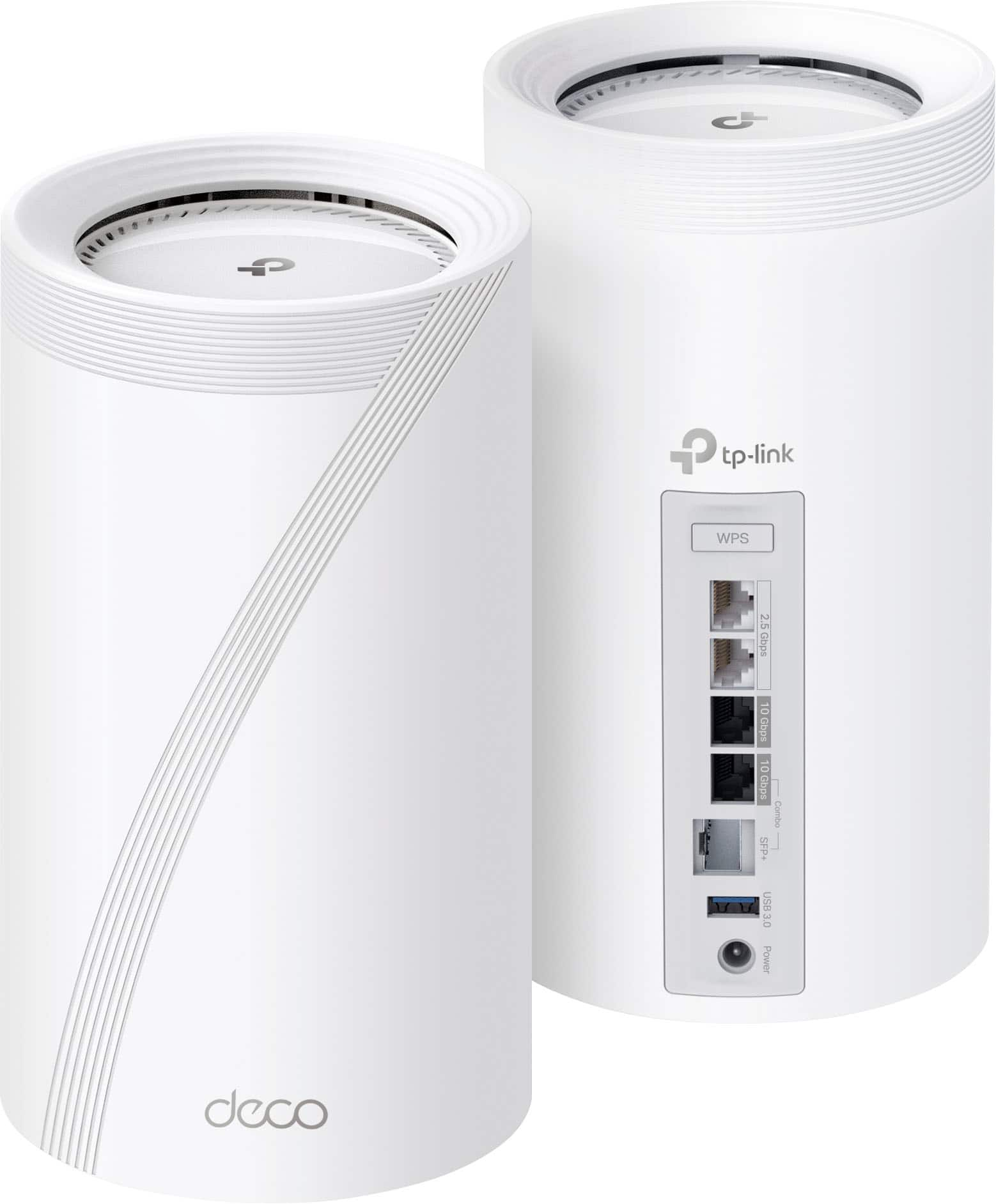 TP-Link Deco BE33000 Quad-Band Mesh Wi-Fi 7 System (2-Pack) White