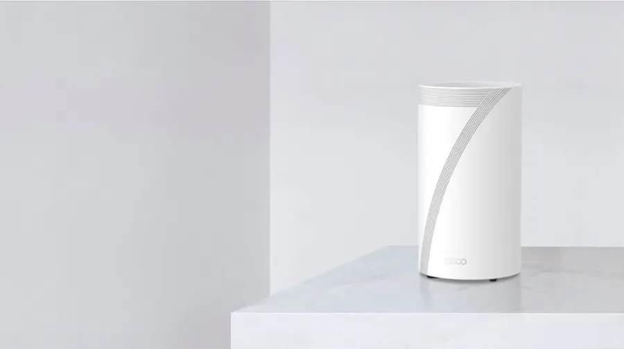 Alt View 13. TP-Link - Deco BE33000 Quad-Band Mesh Wi-Fi 7 System (2-Pack) - White.