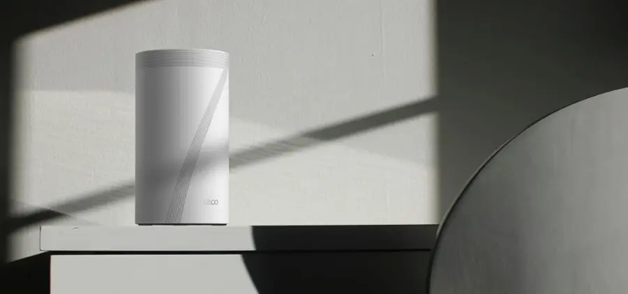 Alt View 14. TP-Link - Deco BE33000 Quad-Band Mesh Wi-Fi 7 System (2-Pack) - White.