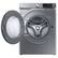 Alt View 20. Samsung - Open Box 4.5 cu. ft. Large Capacity Smart Front Load Washer with Super Speed Wash - Platinum.