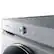 Alt View 19. Samsung - Open Box BESPOKE 5.3 cu. ft. Ultra Capacity Front Load Washer with AI OptiWash and Auto Dispense - Silver Steel.