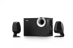 Front. Edifier - M201BT 2.1 Bluetooth Multimedia Speaker System (3-Piece) - Black.