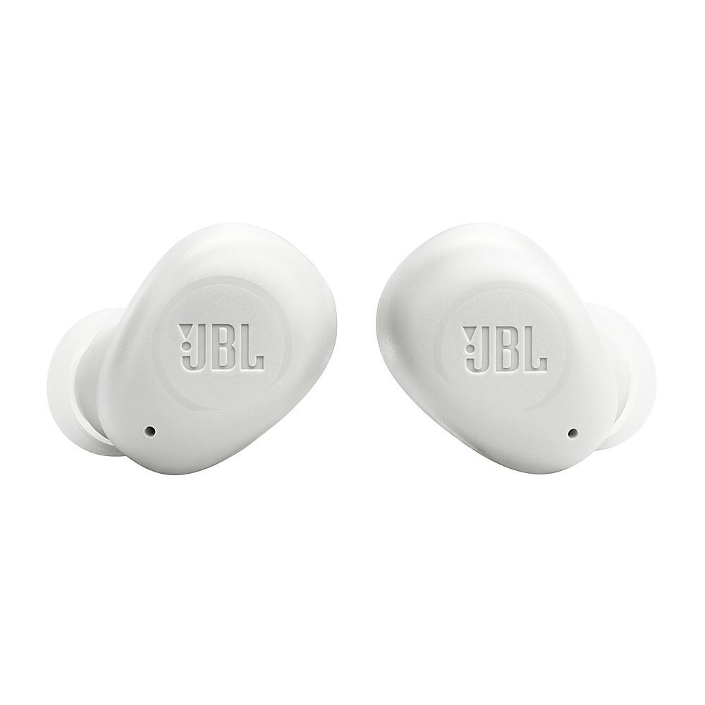 Angle. JBL - Vibe Buds True Wireless Earbuds - White.