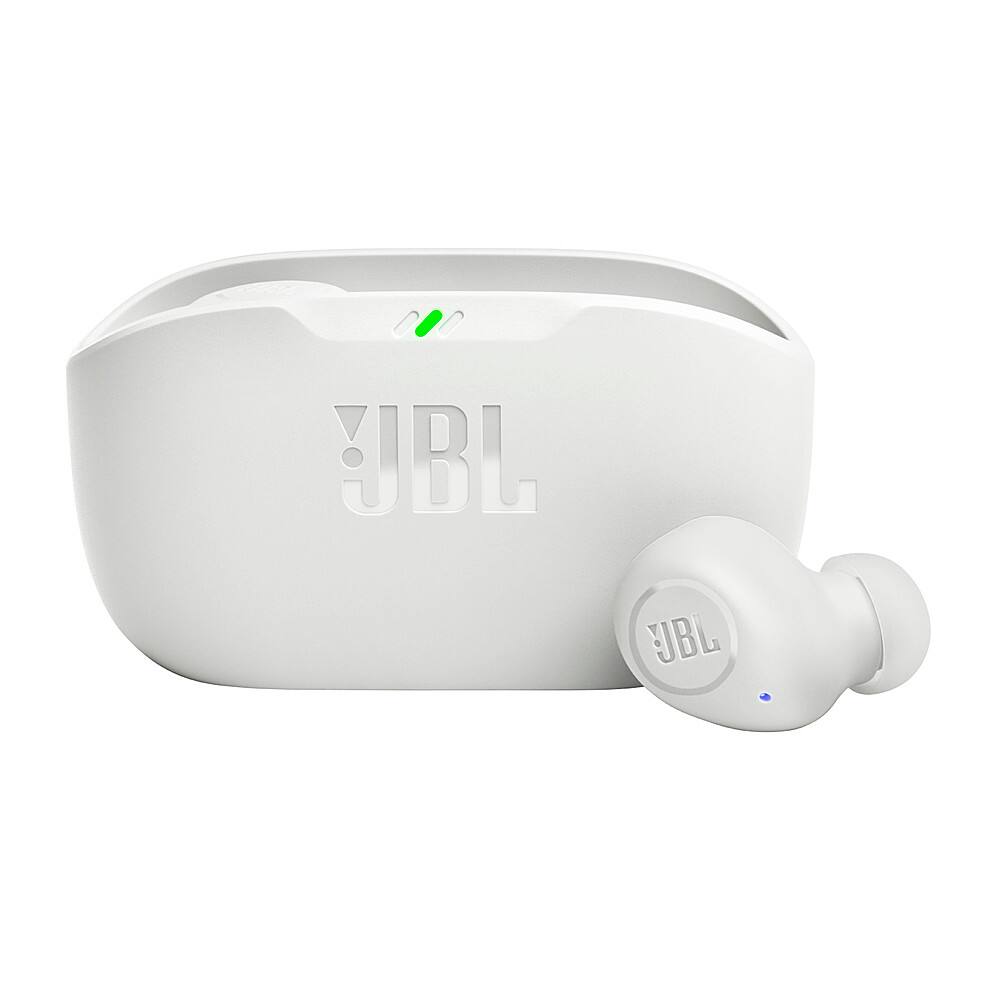 Alt View 12. JBL - Vibe Buds True Wireless Earbuds - White.
