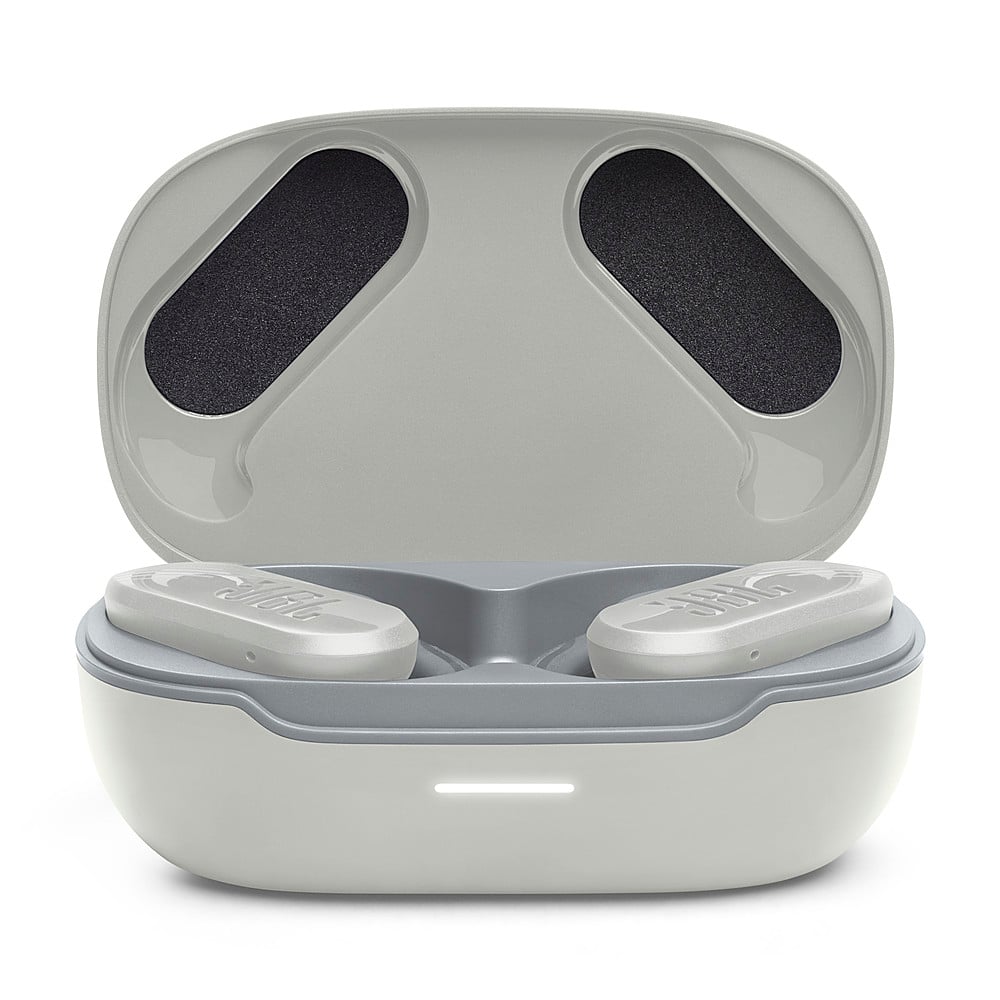 Alt View 14. JBL - Endurance Peak 3 Dust and Waterproof True Wireless Active Earbuds - White.