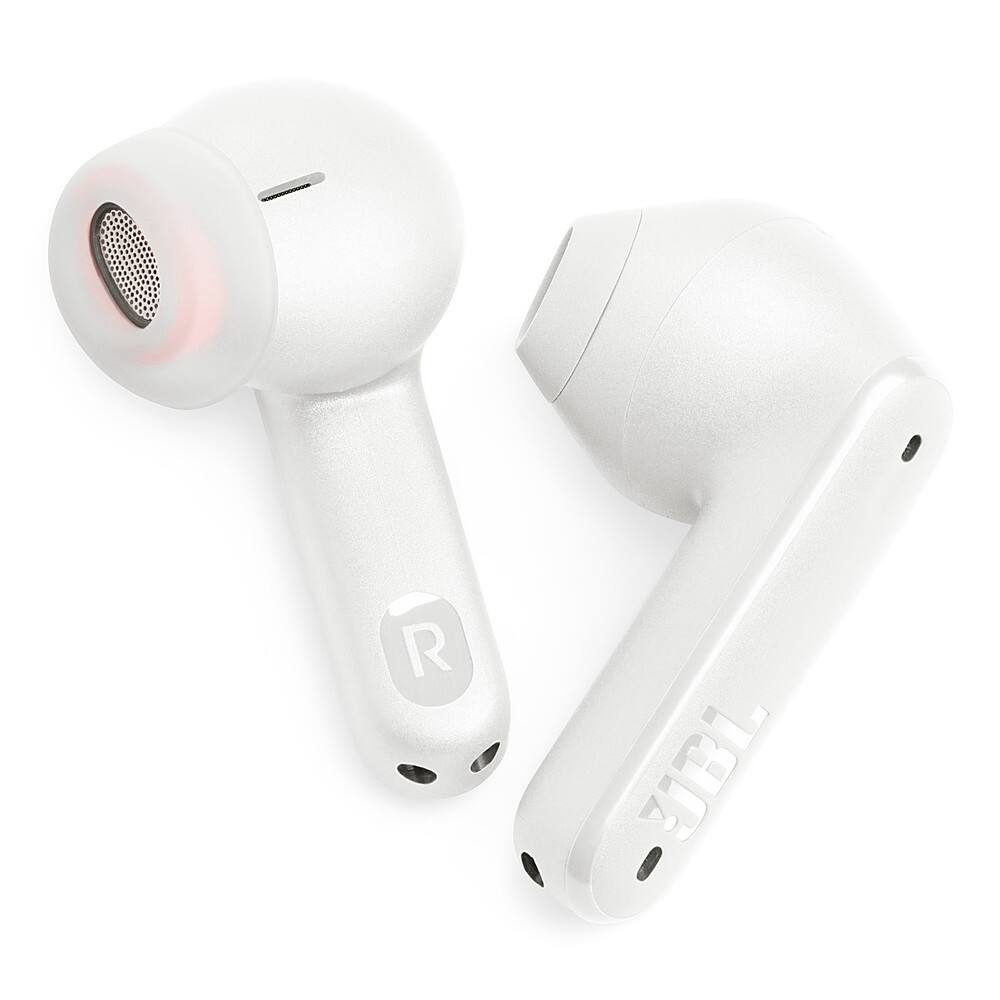 Alt View 11. JBL - Tune Flex True Wireless Noise Cancelling Earbuds - White.