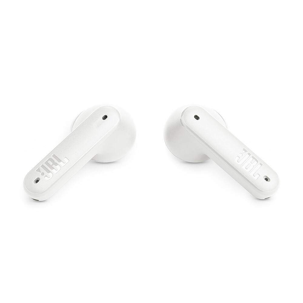 Left. JBL - Tune Flex True Wireless Noise Cancelling Earbuds - White.