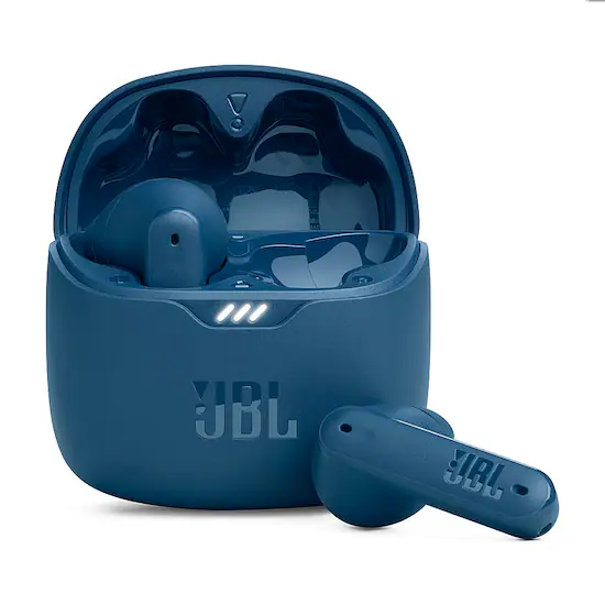 JBL Tune Flex True Wireless Noise Cancelling Earbuds Blue JBLTFLEXBLUAM Best Buy