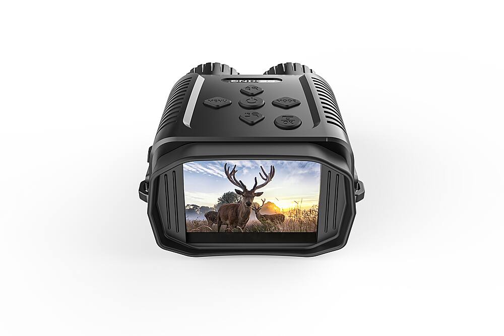 Alt View 13. Rexing - B1 Mini 10 X 24 Digital Binoculars - Black.