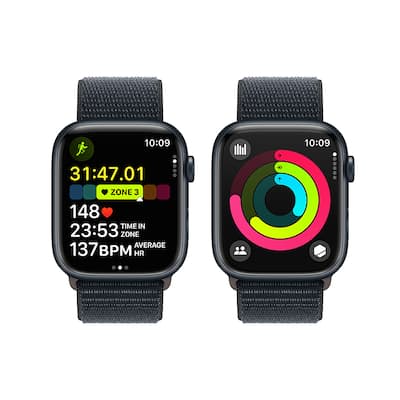 Apple Watch Series 9 (GPS + Cellular) 45mm Midnight Aluminum Case Apple Watch Series 9 (GPS + Cellular) 45mm Midnight Aluminum Case