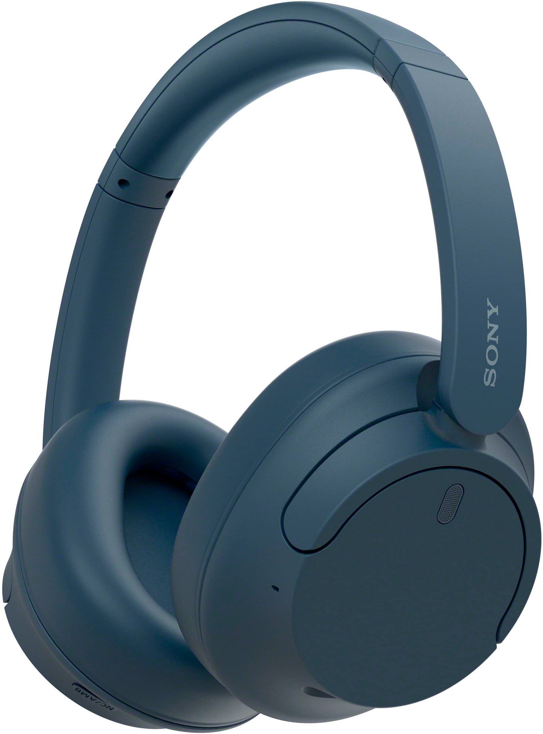 Front. Sony - WHCH720N Wireless Noise Canceling Headphones - Blue.