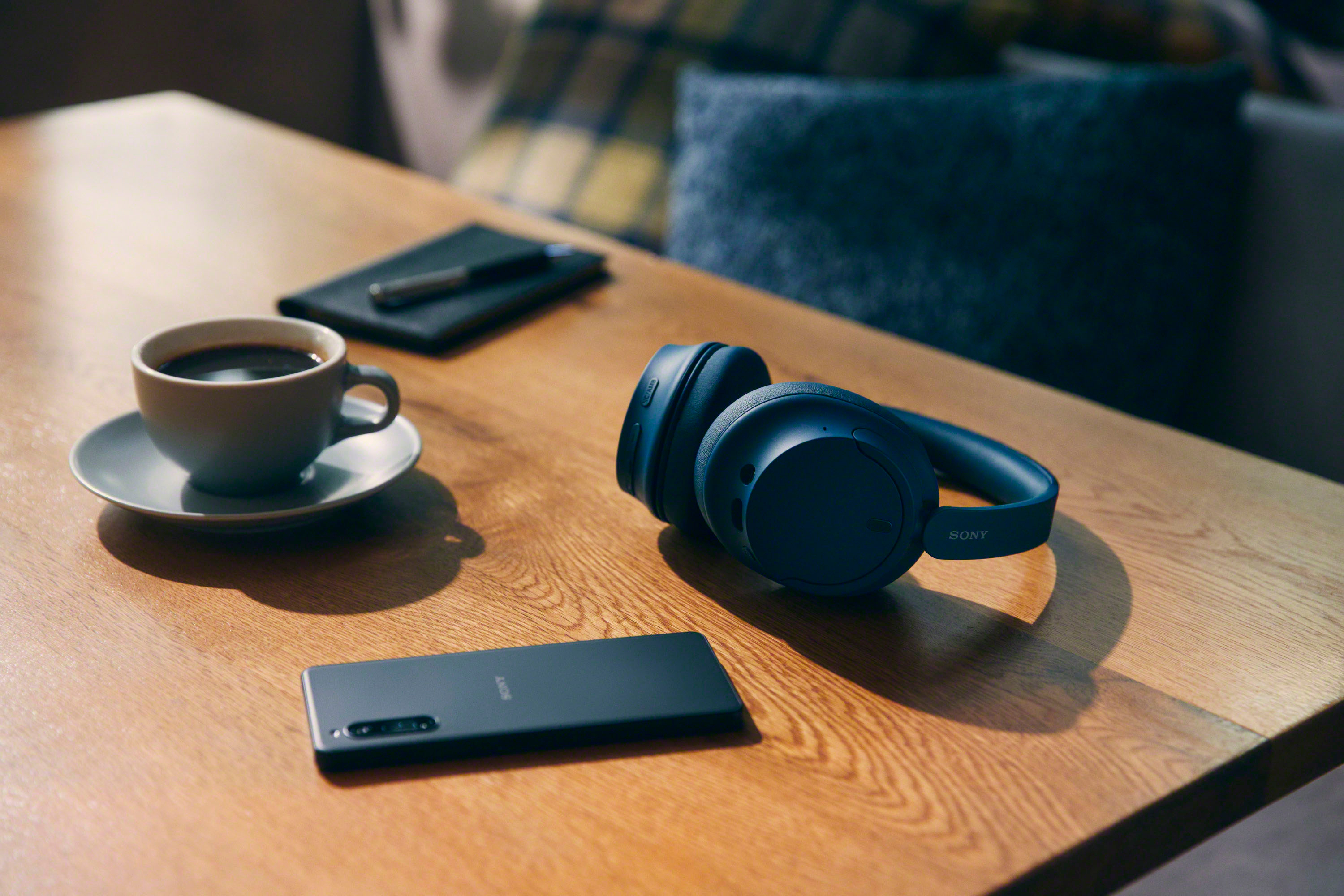Sony WHCH720N Wireless Noise Canceling Headphones Blue