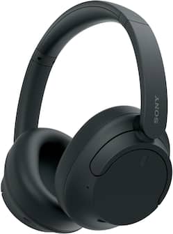 Front. Sony - WHCH720N Wireless Noise Canceling Headphones - Black.