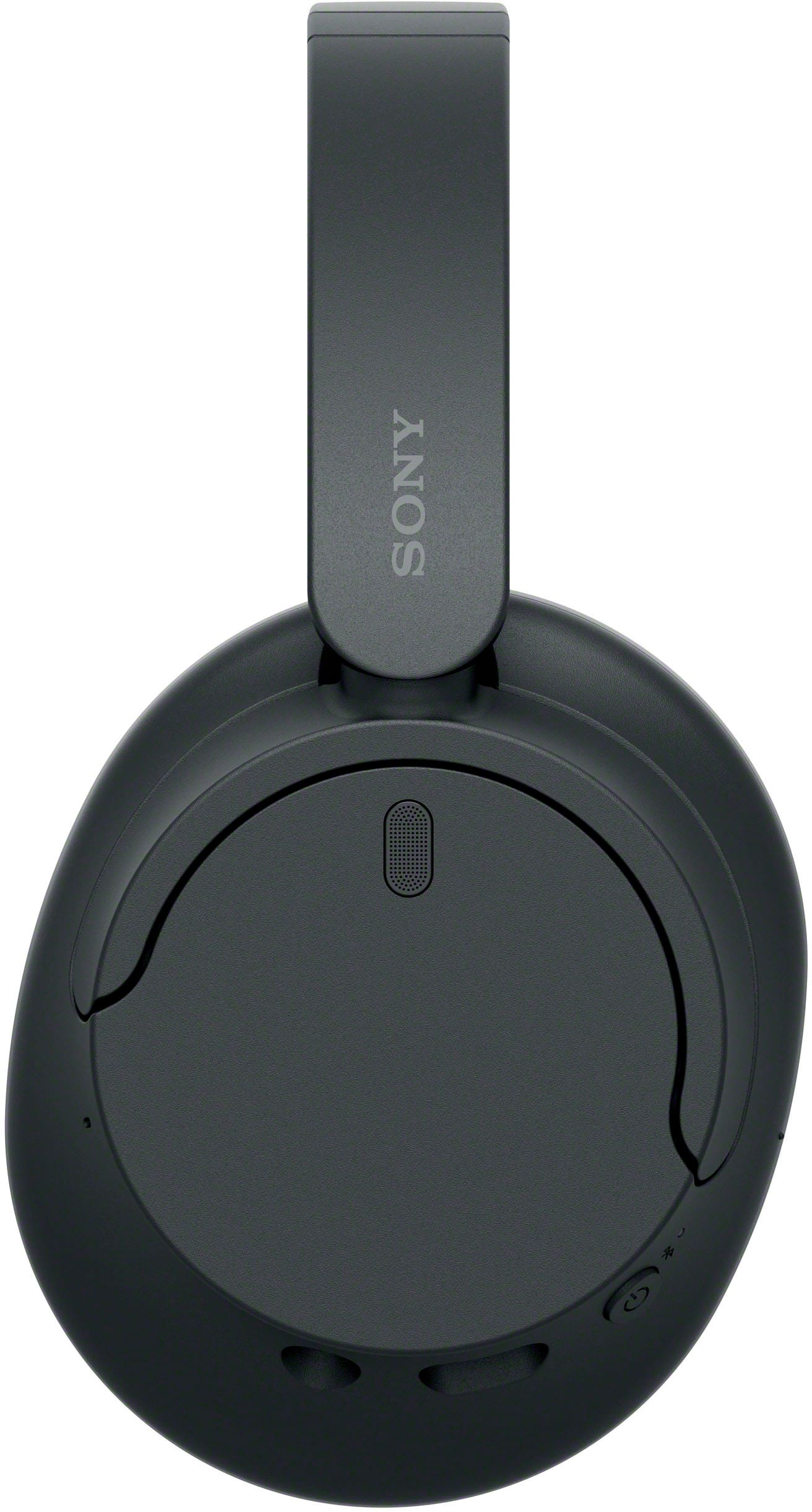 Left. Sony - WHCH720N Wireless Noise Canceling Headphones - Black.