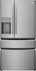 Frigidaire - 21.5 Cu. Ft.  4-Door French Door Counter-Depth Refrigerator - Stainless Steel