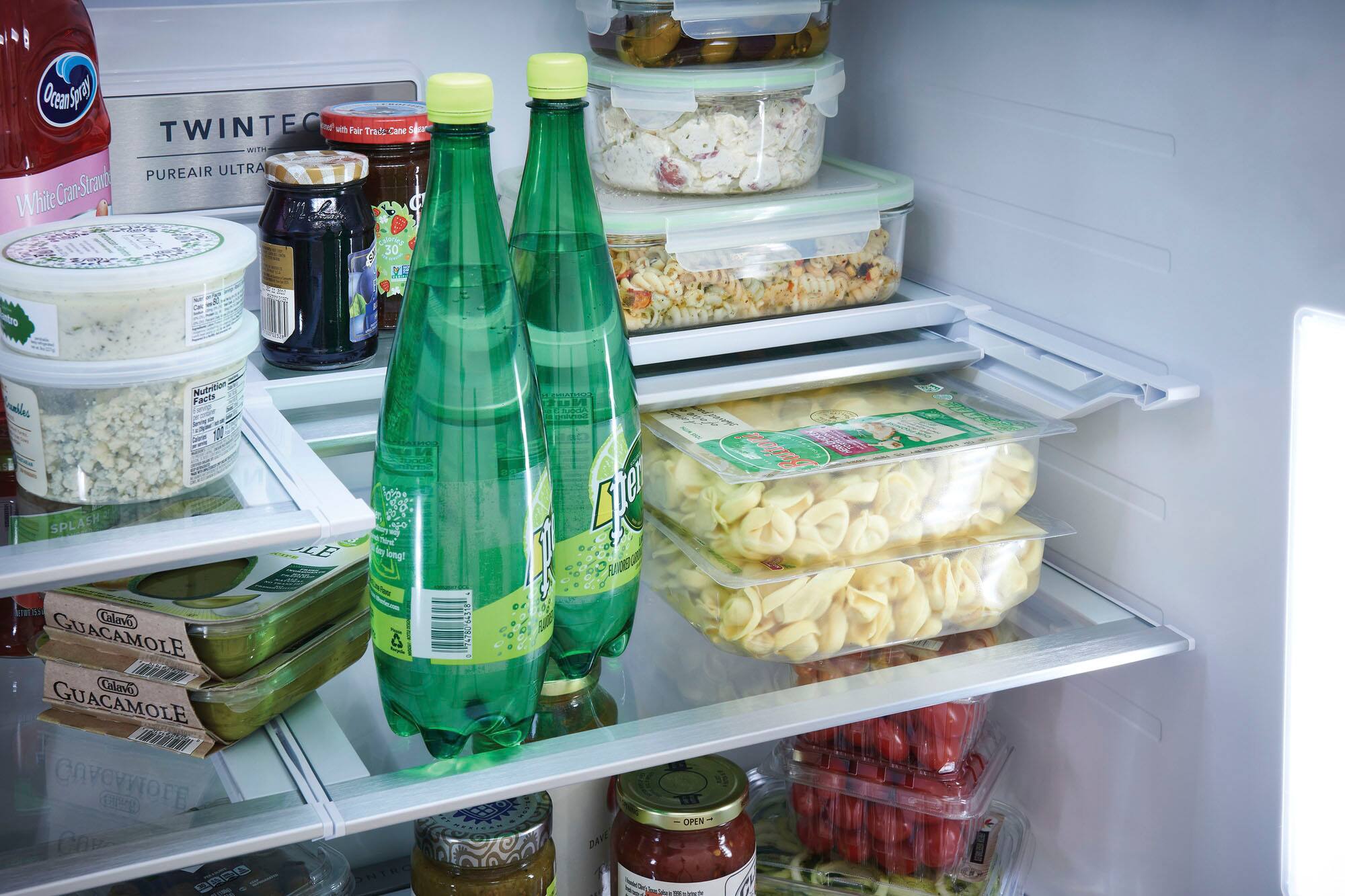 Alt View 3. Frigidaire - 21.5 Cu. Ft.  4-Door French Door Counter-Depth Refrigerator - Stainless Steel.