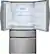 Left. Frigidaire - 21.5 Cu. Ft. 4-Door French Door Counter-Depth Refrigerator - Stainless Steel.