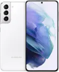 Front. Samsung - Pre-Owned Galaxy S21 5G 128GB (Unlocked) - Phantom White.