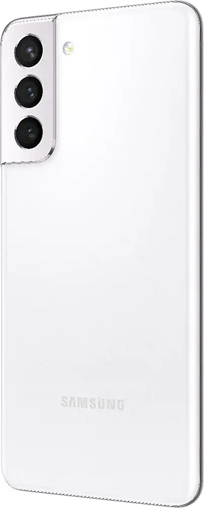 Alt View 12. Samsung - Pre-Owned Galaxy S21 5G 128GB (Unlocked) - Phantom White.