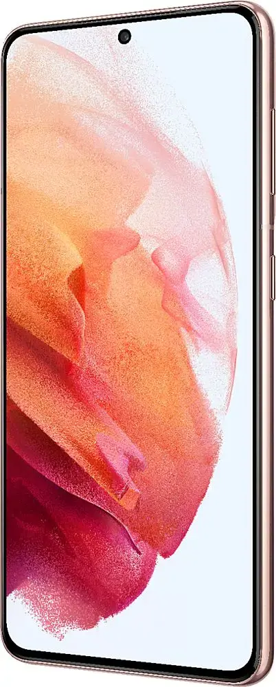 Alt View 11. Samsung - Pre-Owned Galaxy S21 5G 128GB (Unlocked) - Phantom Pink.