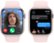Alt View 15. Apple - Apple Watch Series 9 (GPS + Cellular) 45mm Pink Aluminum Case with Light Pink Sport Band with Blood Oxygen Feature - M/L - Pink.