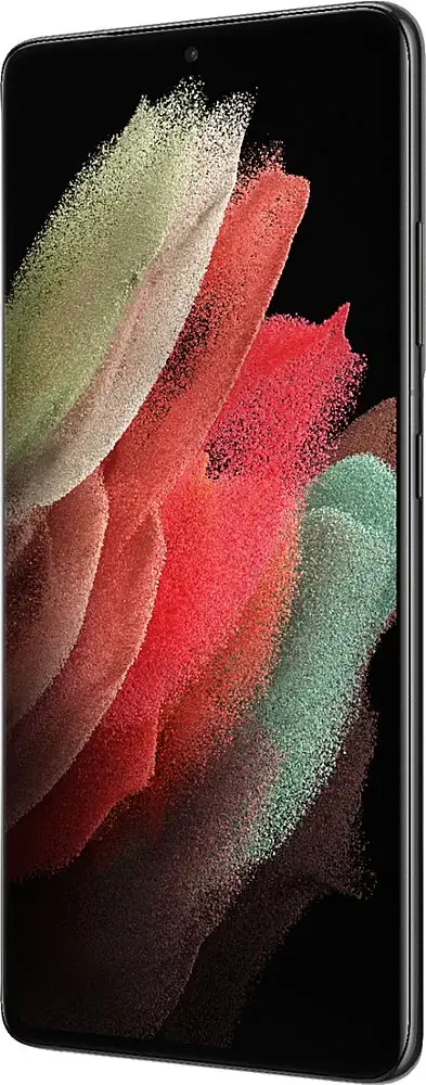 Alt View 11. Samsung - Pre-Owned Galaxy S21 Ultra 5G 128GB (Unlocked) - Phantom Black.