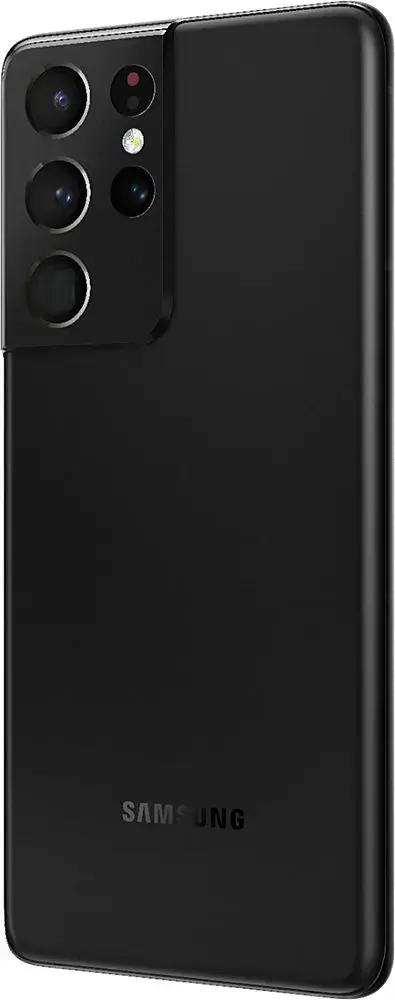 Alt View 12. Samsung - Pre-Owned Galaxy S21 Ultra 5G 128GB (Unlocked) - Phantom Black.