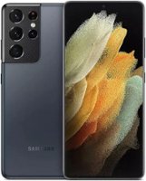 Samsung - Pre-Owned Galaxy S21 Ultra 5G 128GB (Unlocked) - Phantom Navy - Front_Zoom