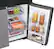 Alt View 15. Samsung - BESPOKE 23 cu. ft. 4-Door Flex Counter Depth Smart Refrigerator with Family Hub+ - Charcoal Glass Top.