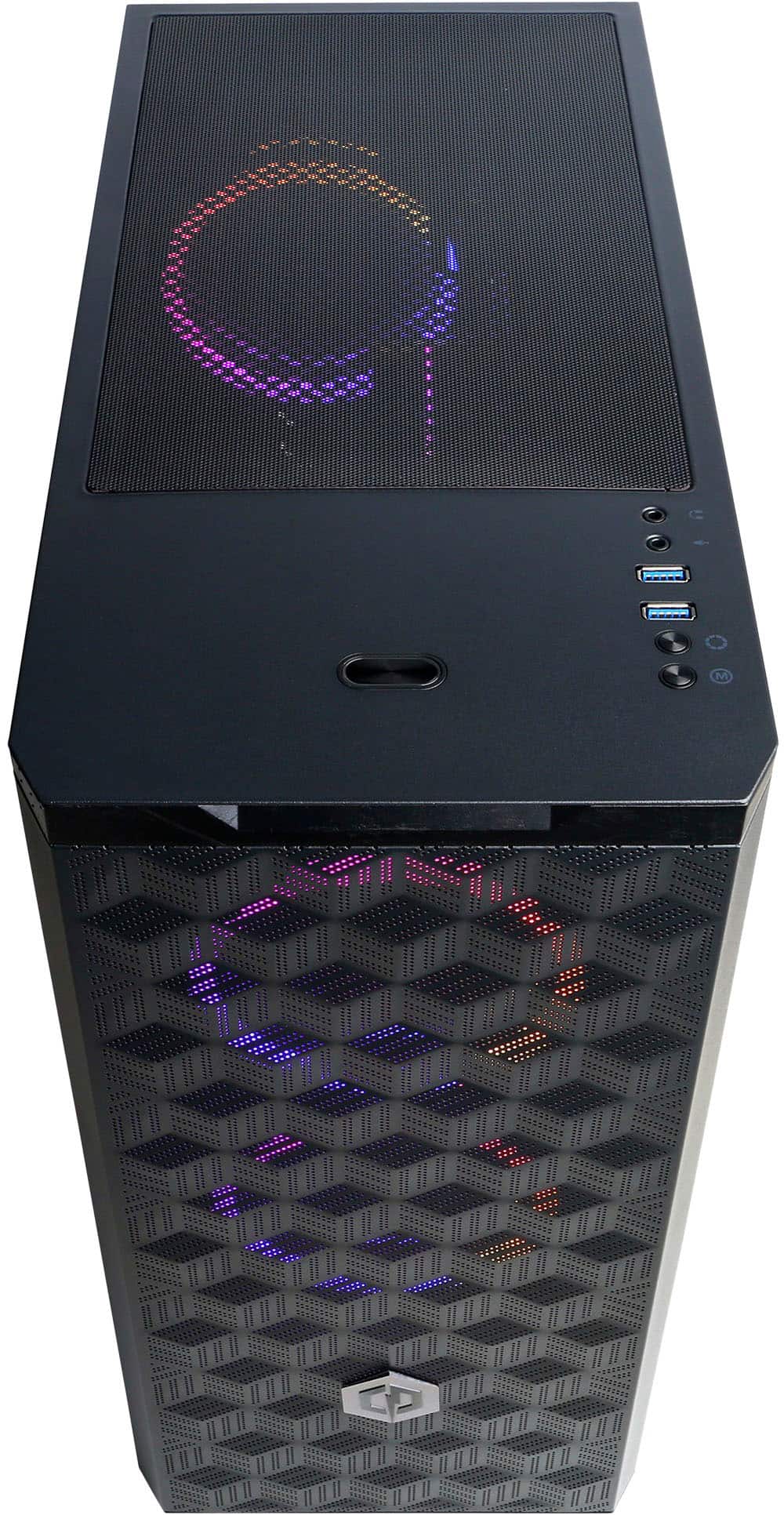 Alt View 12. CyberPowerPC - Gamer Master Gaming Desktop - AMD Ryzen 3 4100 - 8GB Memory - NVIDIA GeForce GTX 1650 - 500GB SSD - Black.