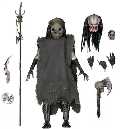 Front. NECA - Predator 2 - 7" Scale Action Figure - Ultimate Shaman.