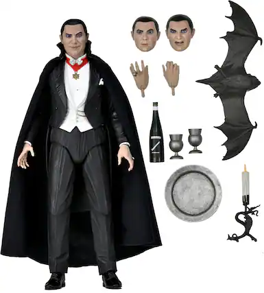 Front. NECA - Universal Monsters - 7" Scale Action Figure - Ultimate Dracula (Transylvania).